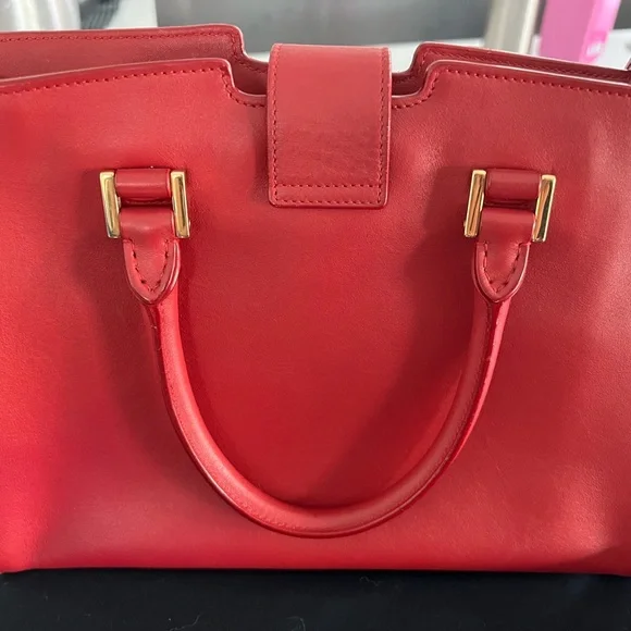 Saint Laurent Monogram Cabas Leather Tote - Picture 15 of 16